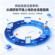 梅县建站-网站改版注意事项：从调研到平稳上线的全流程指南