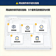 梅州建站-网站制作新手避坑指南：5个最常见的错误与对策