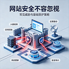 梅县建站-网站安全不容忽视：常见威胁与基础防护策略