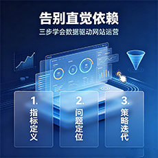 梅州建站-告别直觉依赖：三步学会数据驱动网站运营