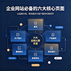 梅州建站-企业网站必备的六大核心页面